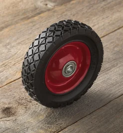 6" × 1 1/2" Solid Rubber Wheel