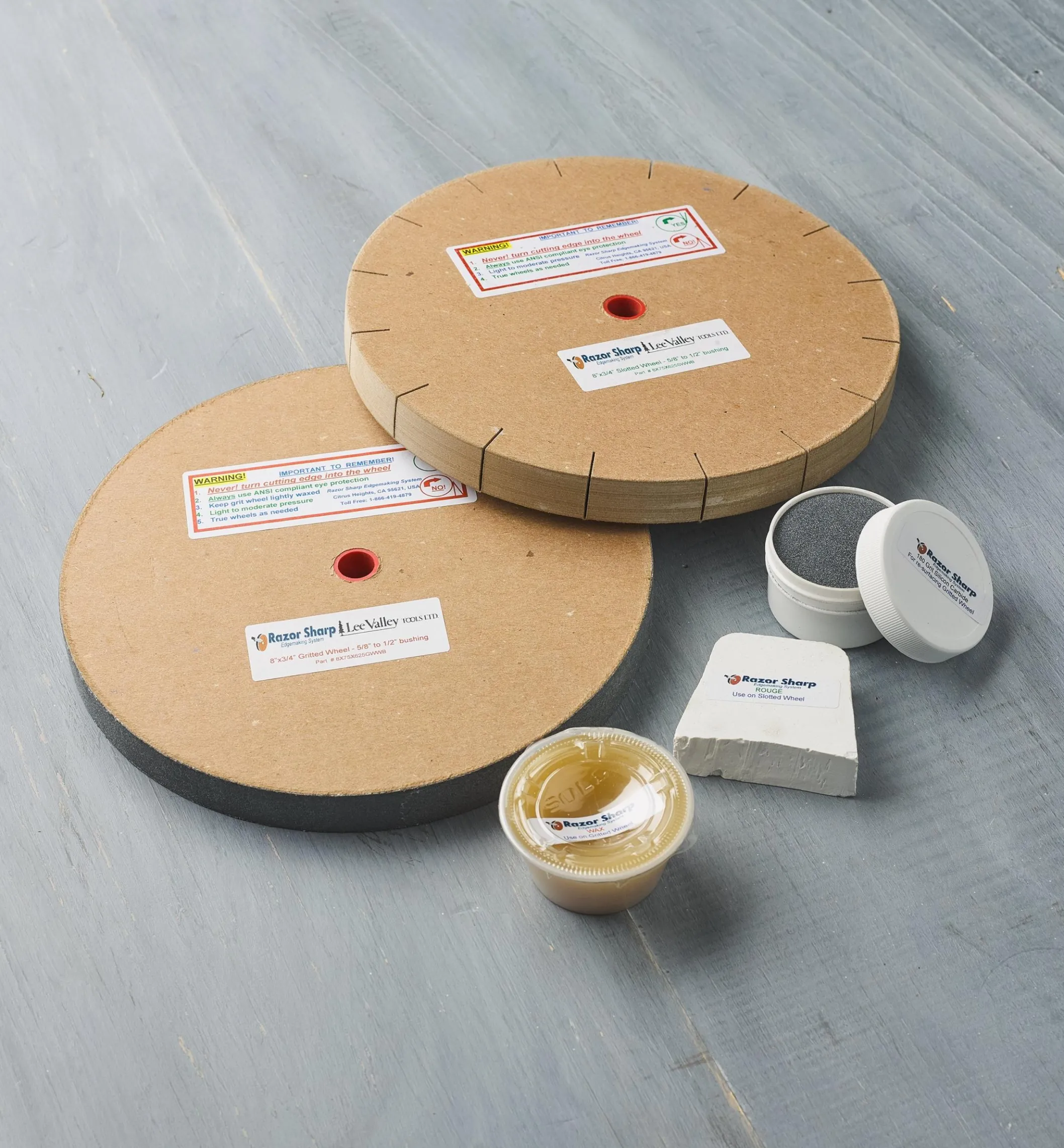 8" × 3/4" Razor Sharp Kit