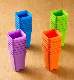 2 1/2" Multicolor Pots