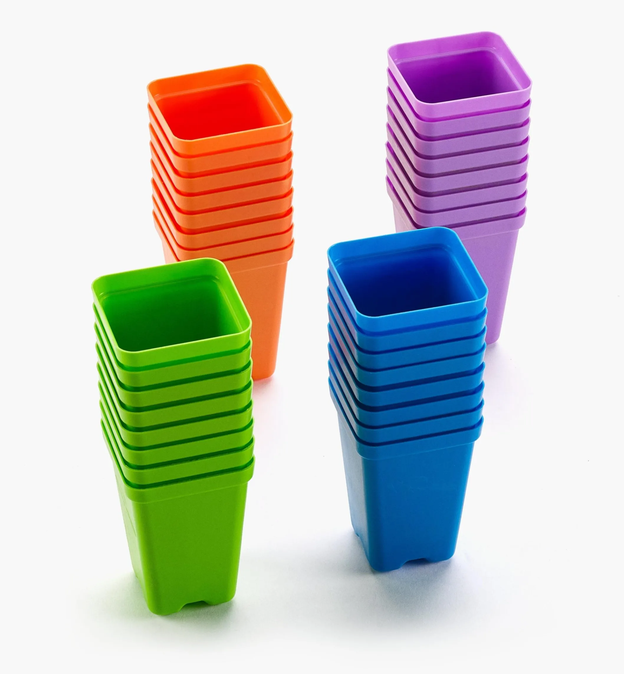 2 1/2" Multicolor Pots