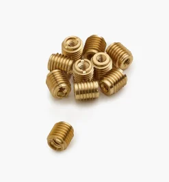 10-24 Brass Knife-Edge Insert Nuts