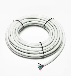 20 Ga. Five-Conductor In-Wall Wire For RGB+W LED Tape Lights