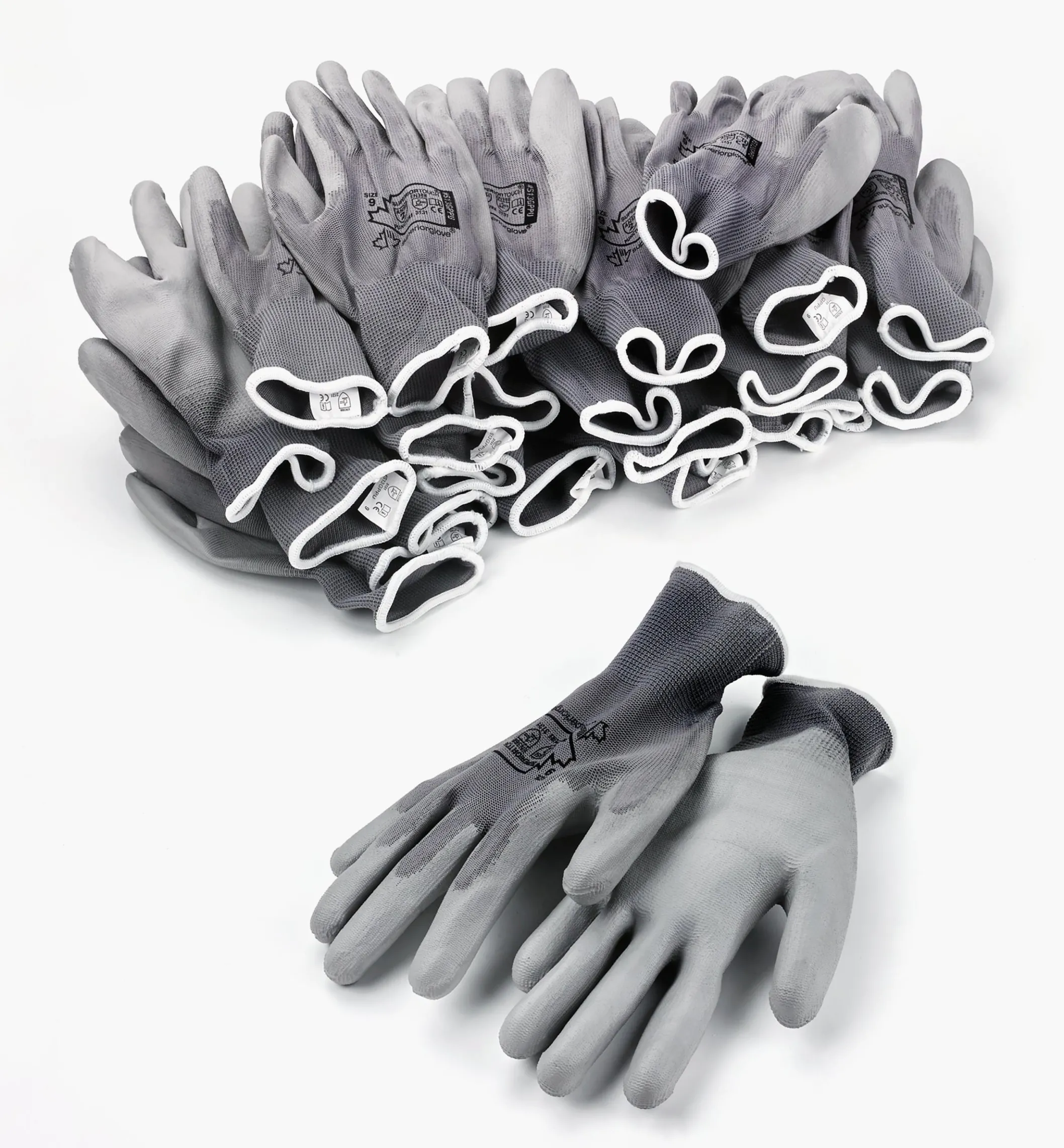 12 Pairs Of Lightweight Work Gloves