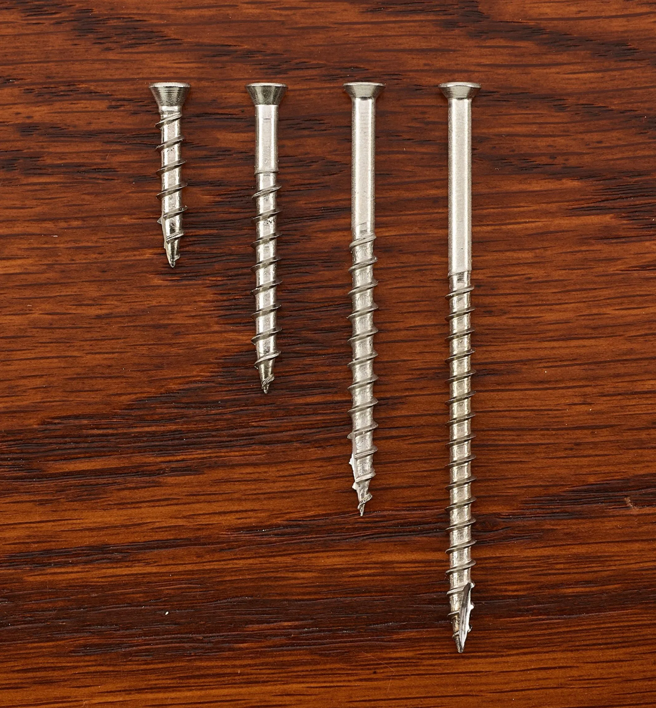 305 Stainless-Steel #7 Finishing-Head Screws