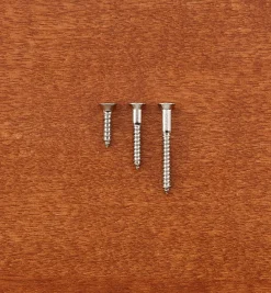 316 Stainless-Steel #4 Flat-Head Screws