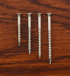18-8 Stainless-Steel #8 Flat-Head Screws