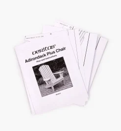 Adirondack Plus Chair & Footstool Plan