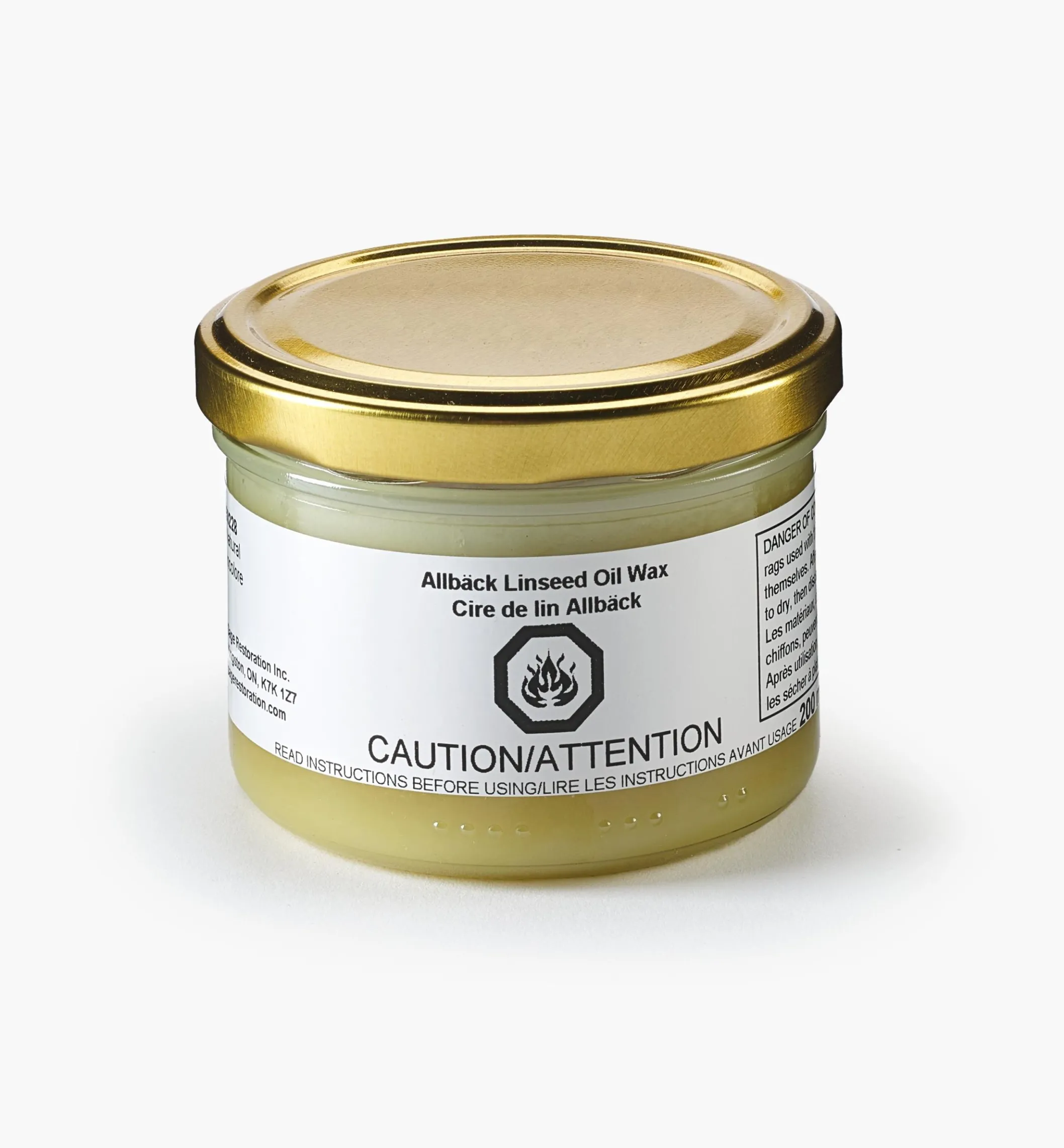 Allbäck Natural Linseed Oil Wax