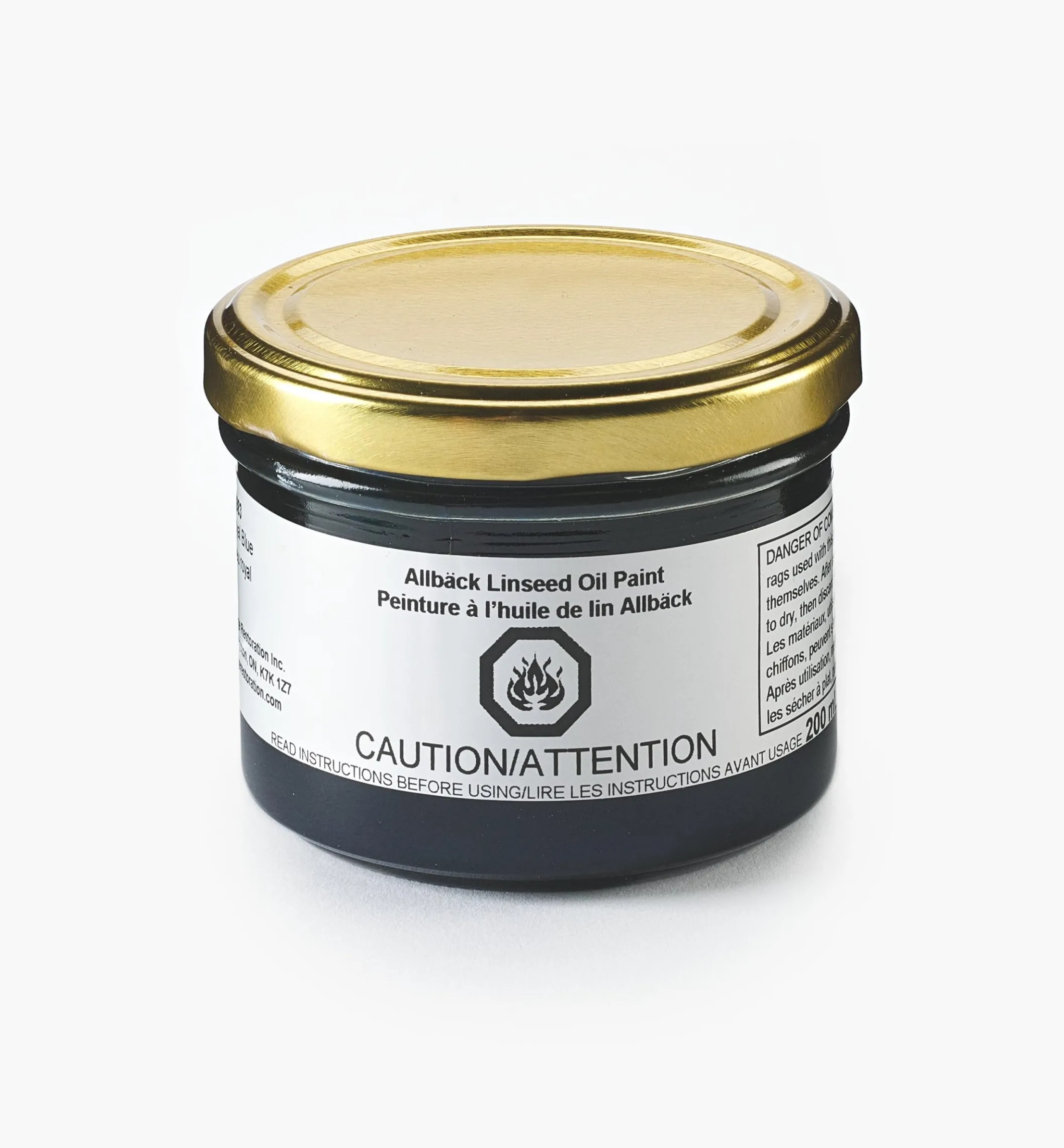 Allbäck Royal Blue Linseed Oil Paint