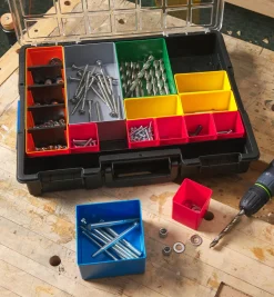 Allit Pro 18-Compartment Modular Storage Case