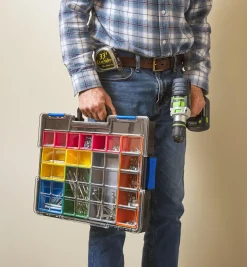 Allit Pro 18-Compartment Modular Storage Case