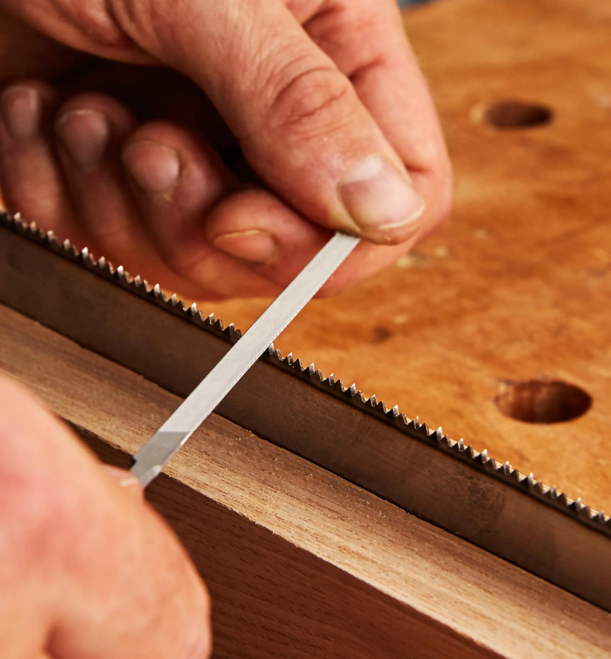 Bahco Double Extra-Slim Saw-Sharpening Files