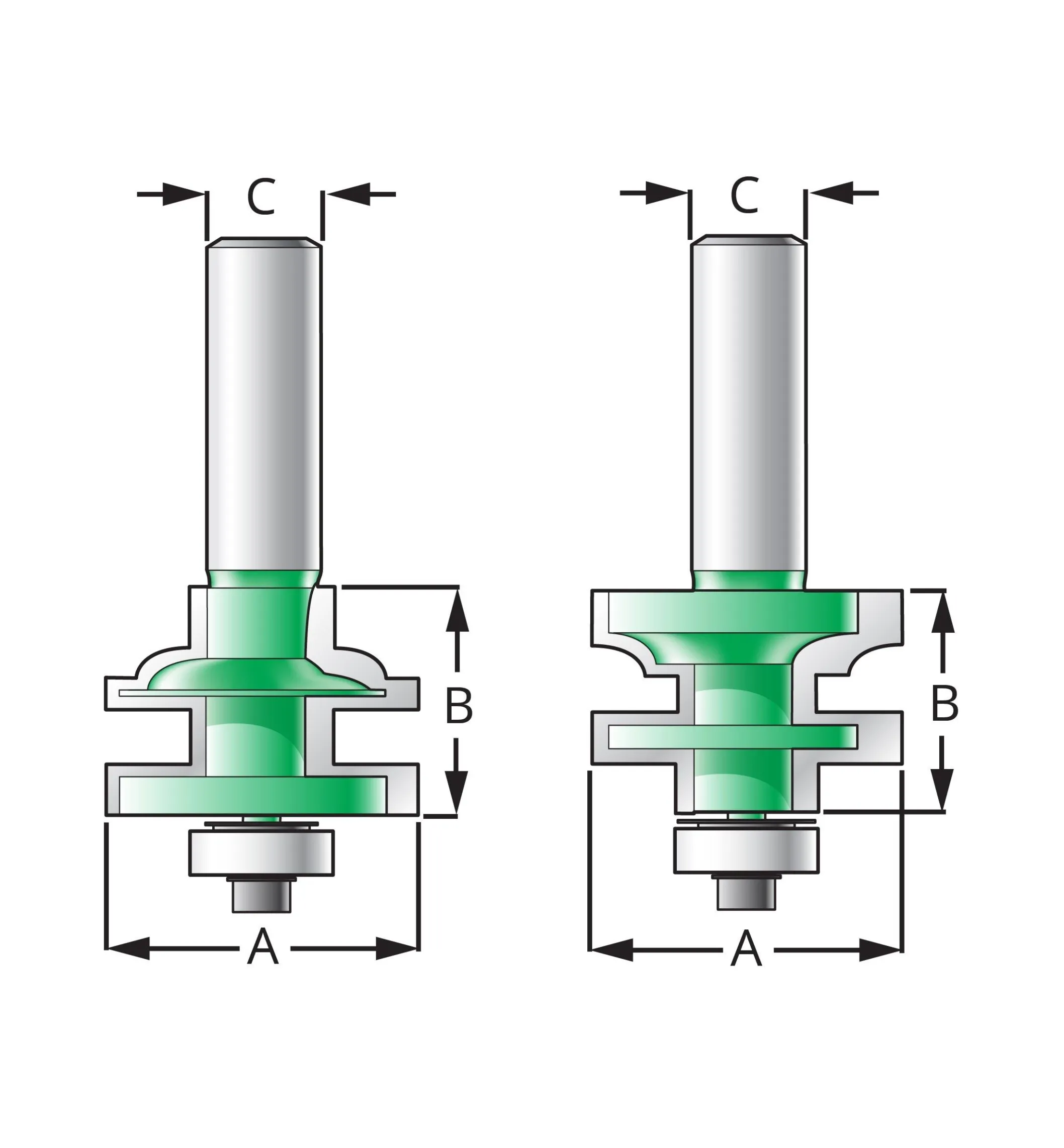 Bead Rail & Stile Set