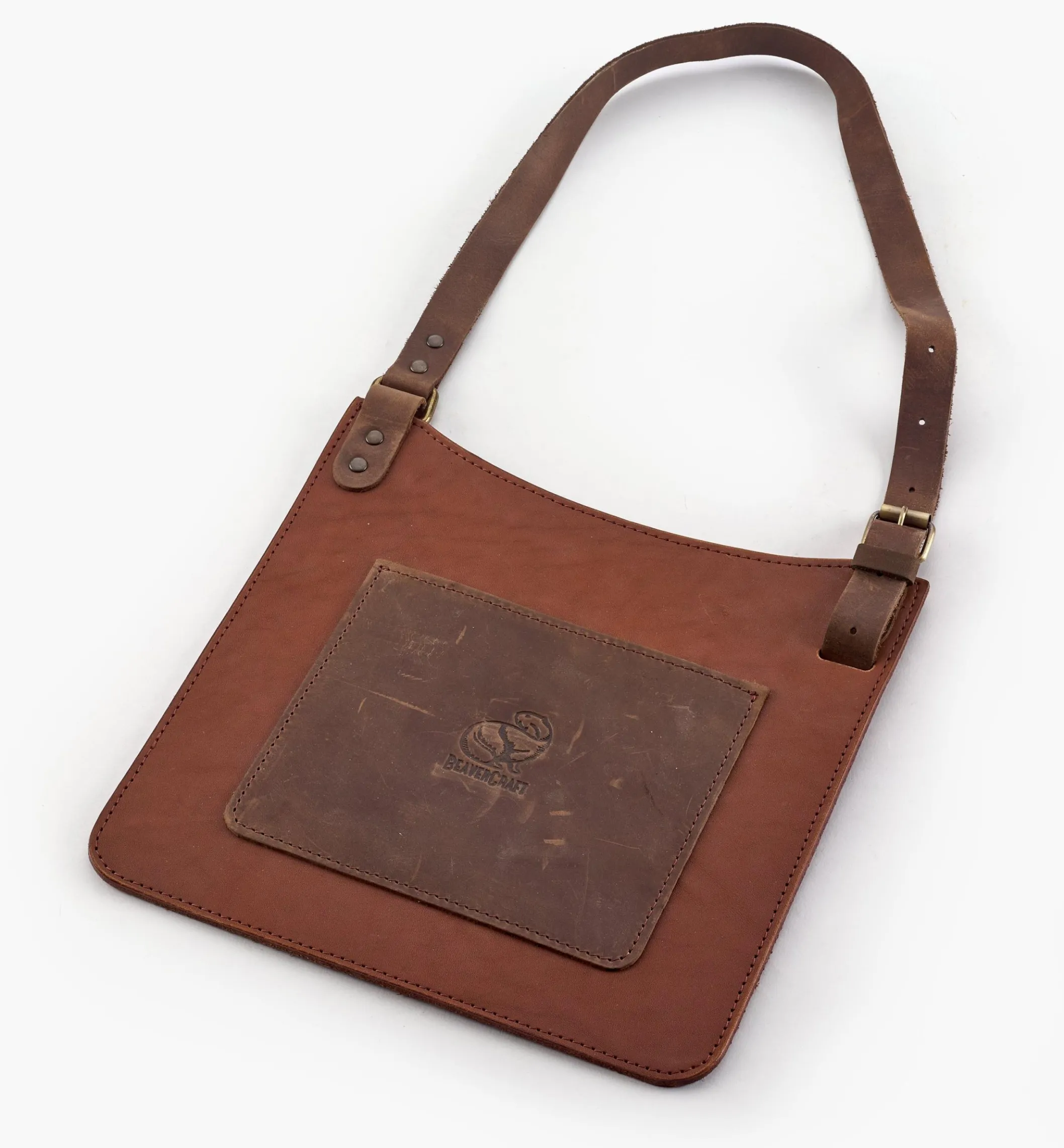 BeaverCraft Carver's Leather Chest Apron