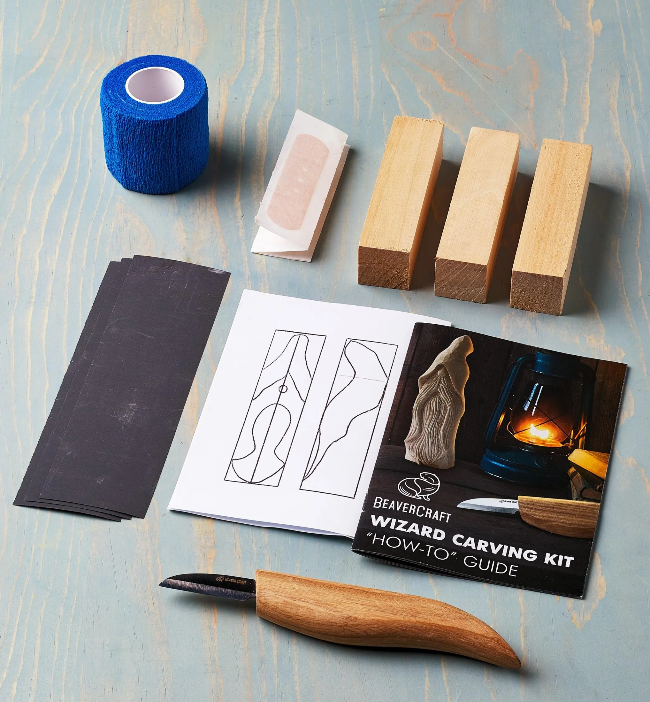 BeaverCraft Wizard Carving Kit