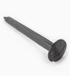 Black Steel Diamond-Head Forged Nails From Clouterie Rivierre