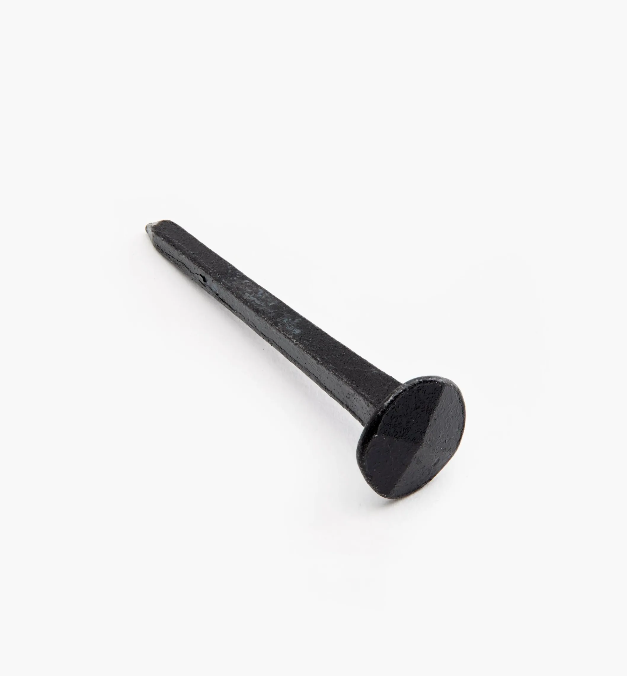 Black Steel Diamond-Head Forged Nails From Clouterie Rivierre