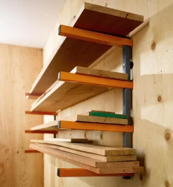 Bora Four-Shelf Lumber Rack