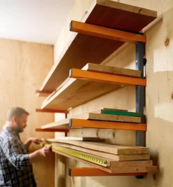 Bora Four-Shelf Lumber Rack