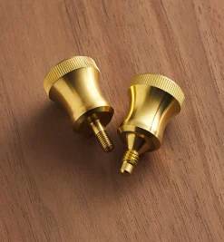 Brass Knobs For The Veritas Large Shoulder Plane