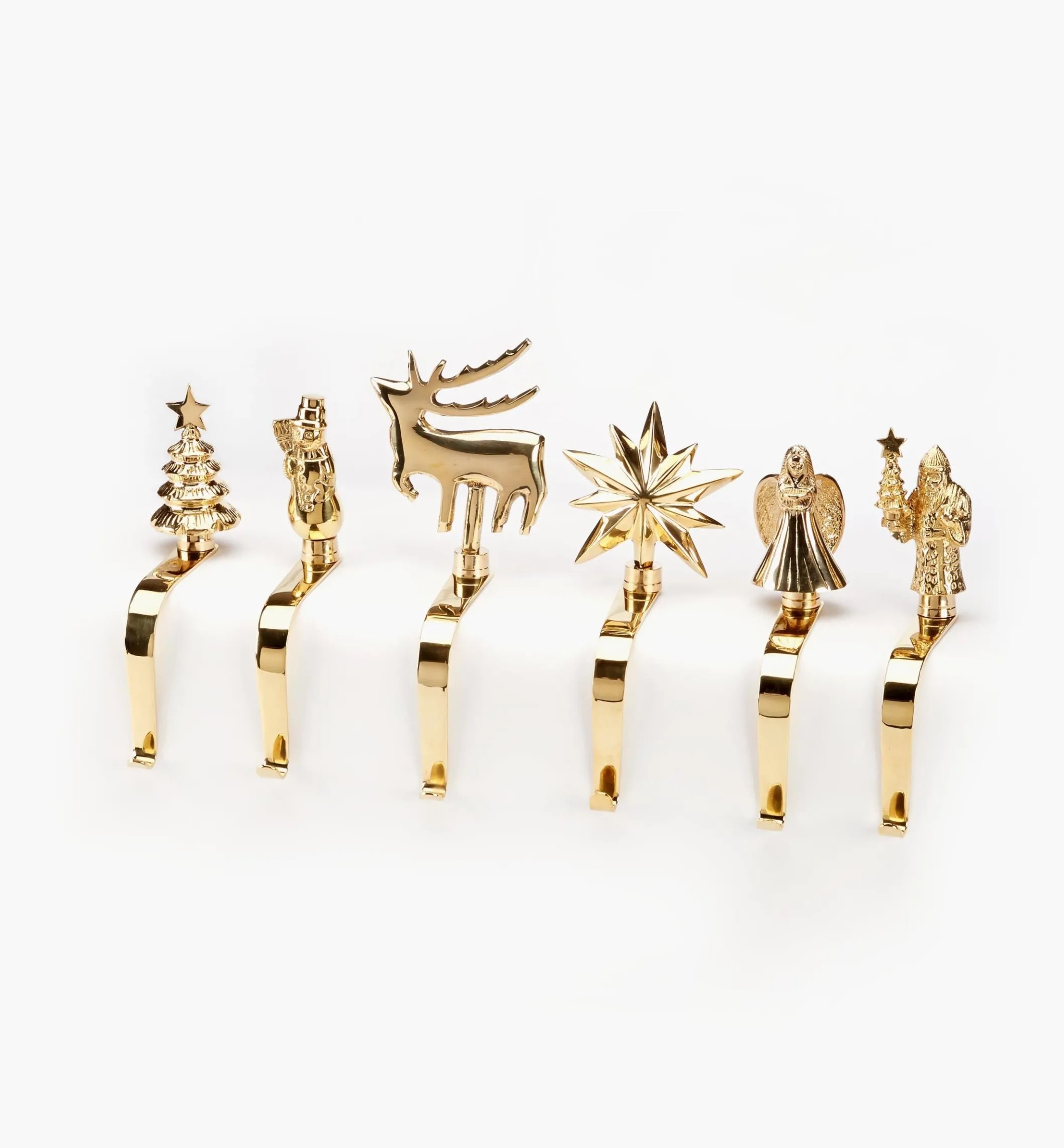 Brass Stocking Hangers