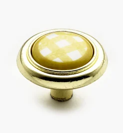 Brass/Ceramic Knobs
