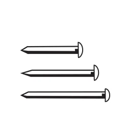 Brass-Plated Escutcheon Pins
