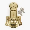 Brass-Plated Trunk Lock