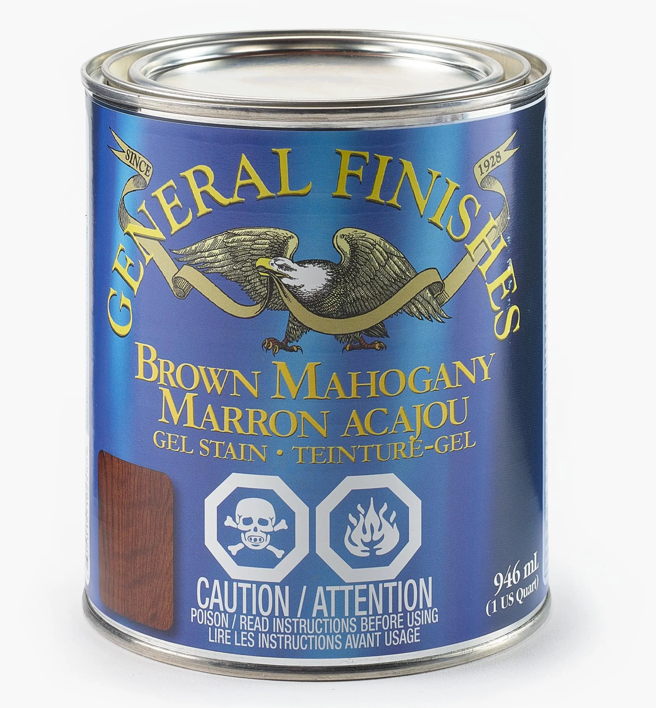 Brown Mahogany General Gel Stain