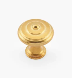 Brusso Brass Concentric Ring Knob