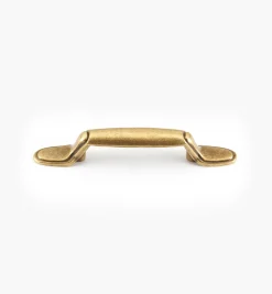 Burnished Brass Plain Die-Cast Pull