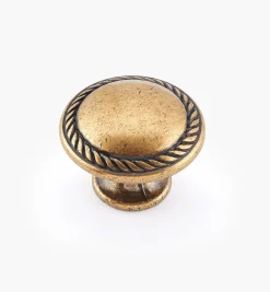 Burnished Bronze Cast Knobs