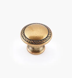 Burnished Bronze Cast Knobs