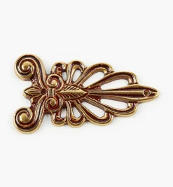 Cast Brass Appliqué Leaf Accents