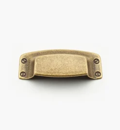 Cast Brass Shell Pulls