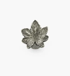 Cast Pewter Maple Leaf Knobs