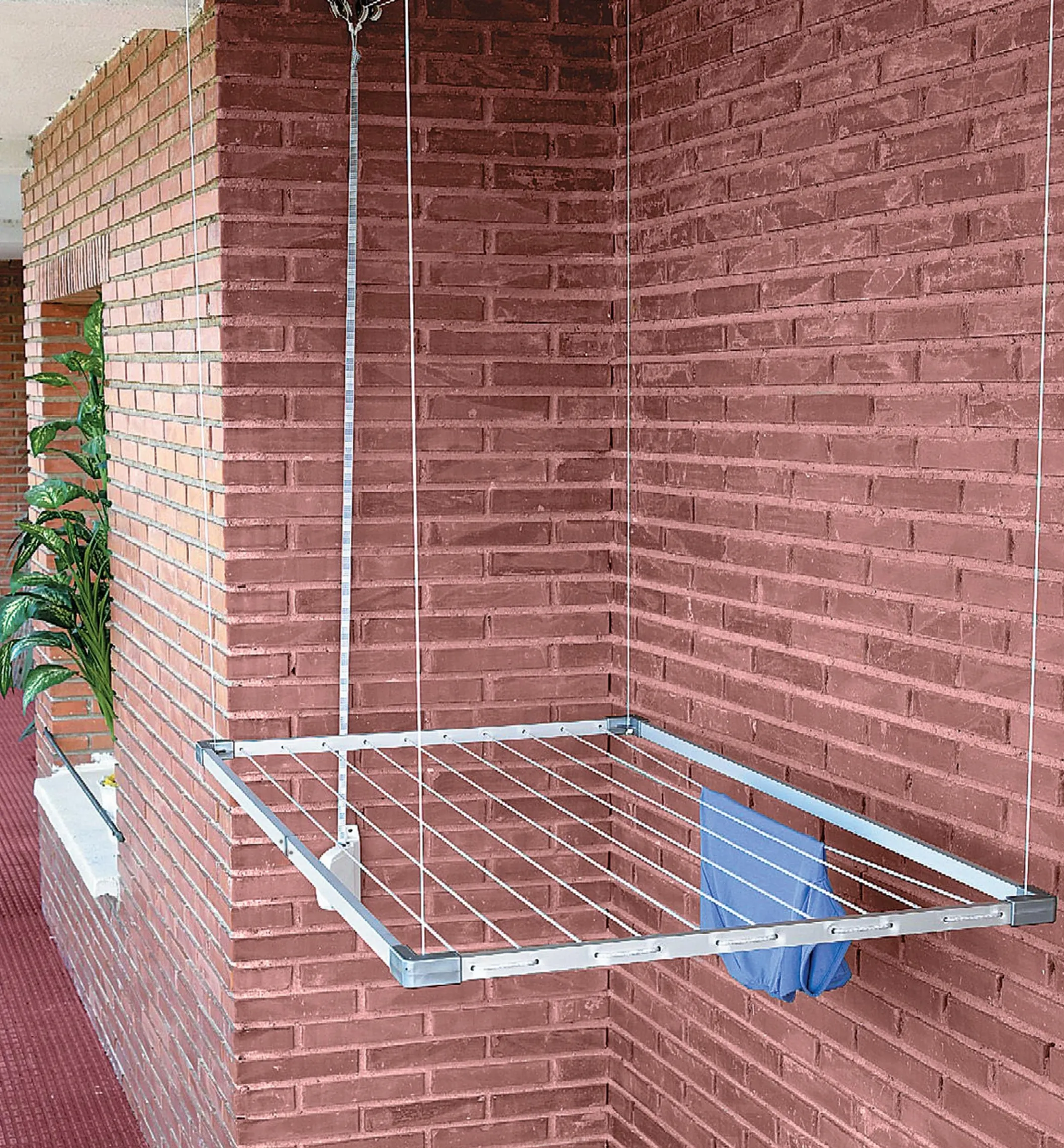 Ceiling-Mounted Drying Rack