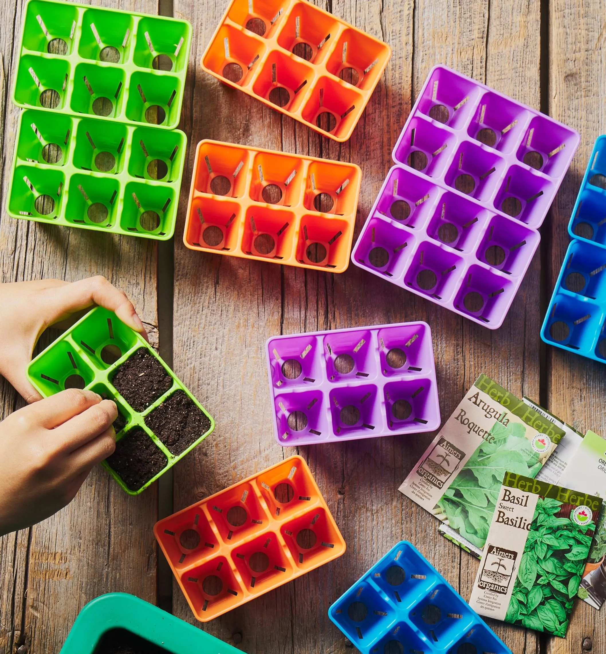 72-Cell Modular Air-Pruning Seed Starter