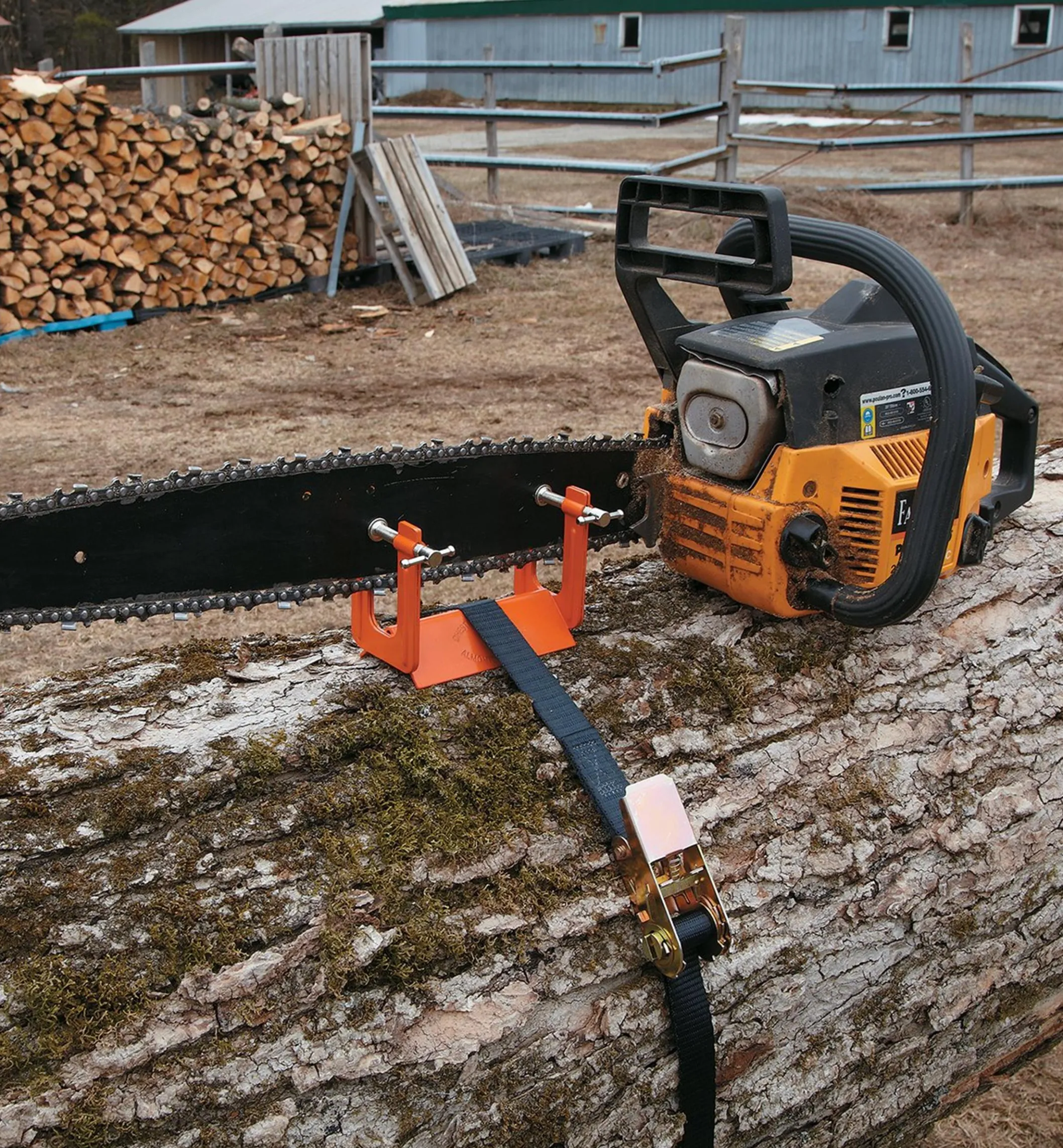 Chain-Saw Filing Vise