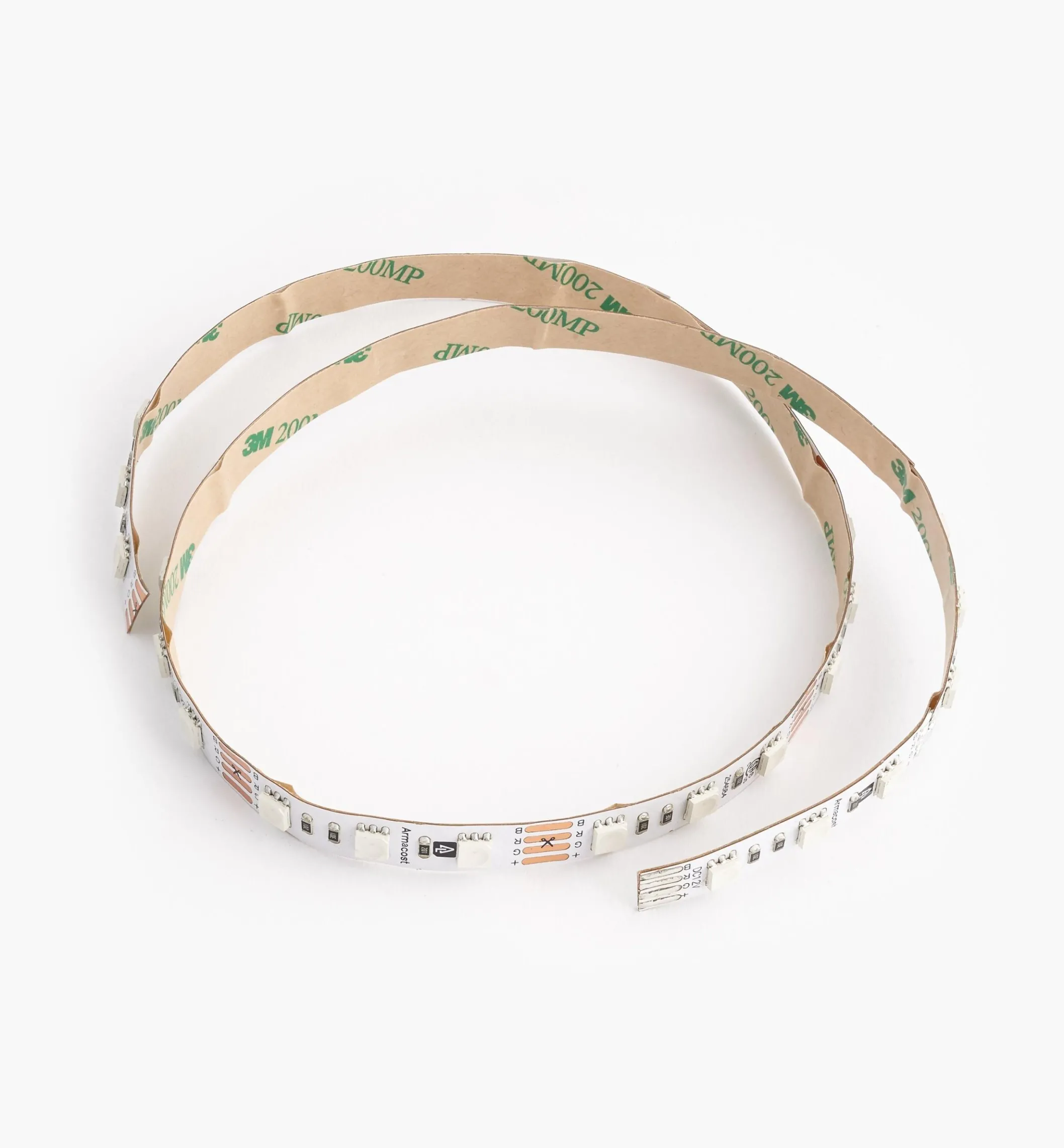 Color-Controlled (RGB) LED Tape Lights, By The Foot (12V)