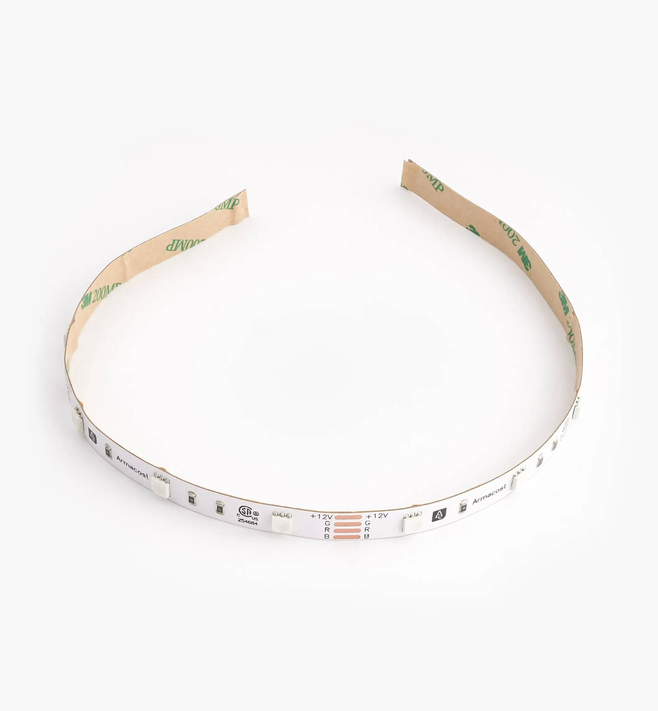 Color-Controlled (RGB) LED Tape Lights, By The Foot (12V)