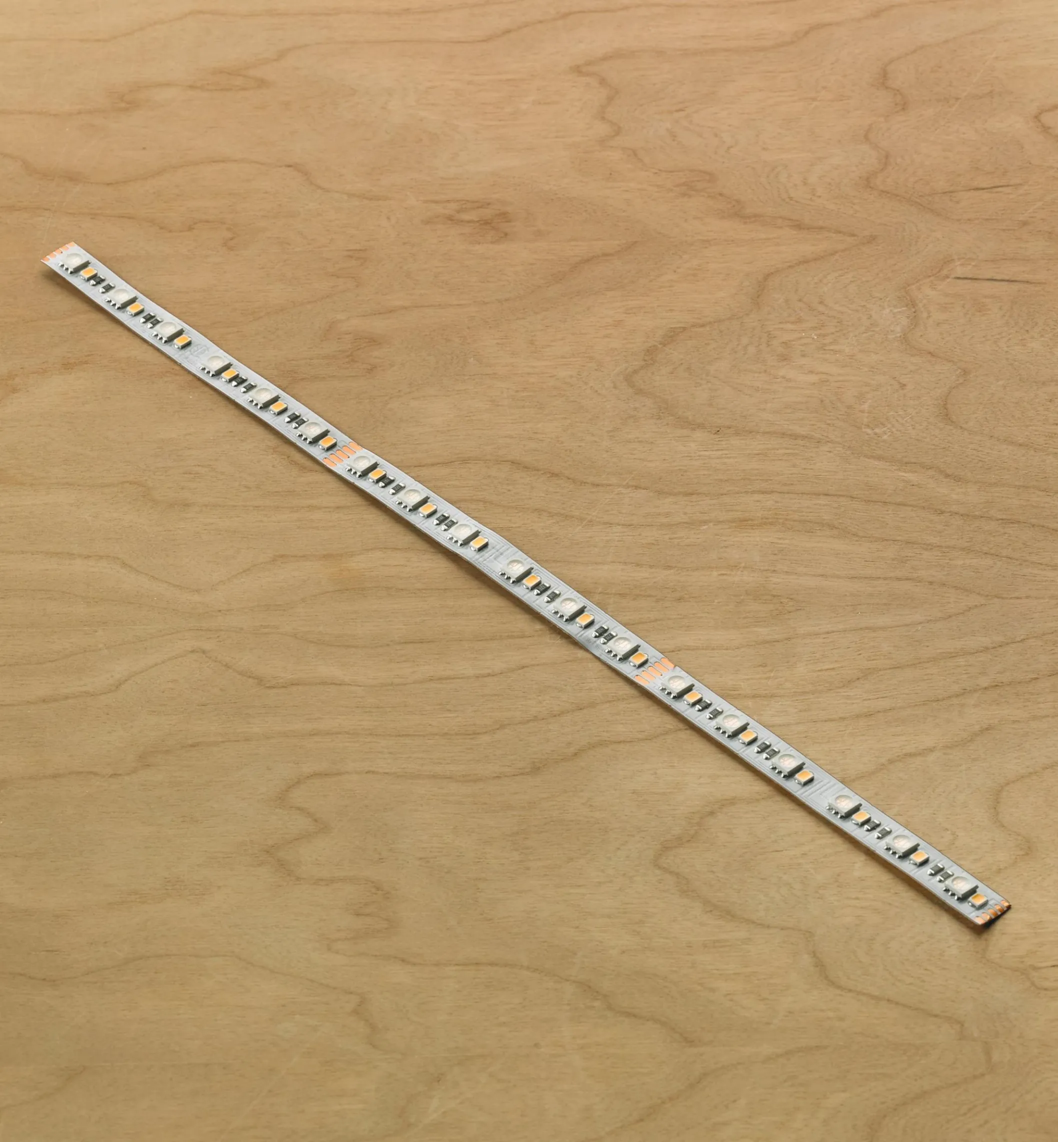 Color-Controlled RGB+W LED Tape Lights By The Foot, 60+60 LEDs/m