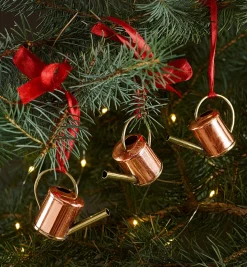 Copper Watering Can Ornaments