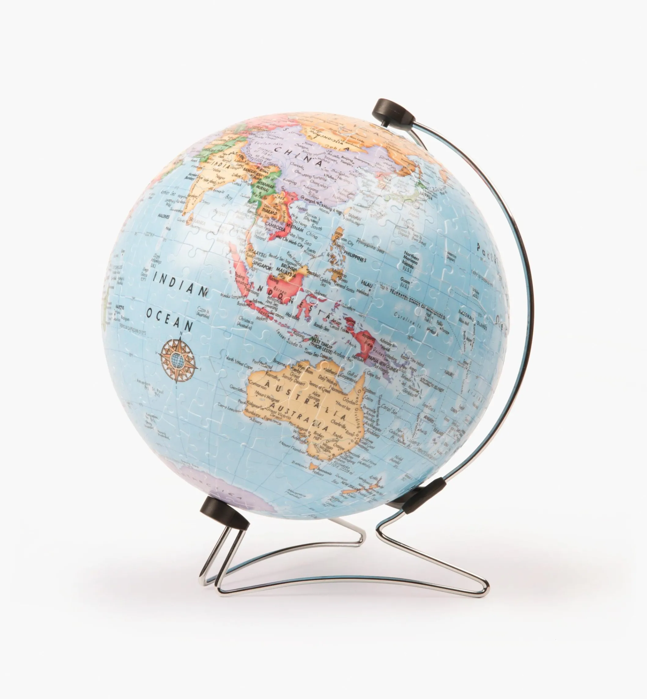 3D Globe Puzzle