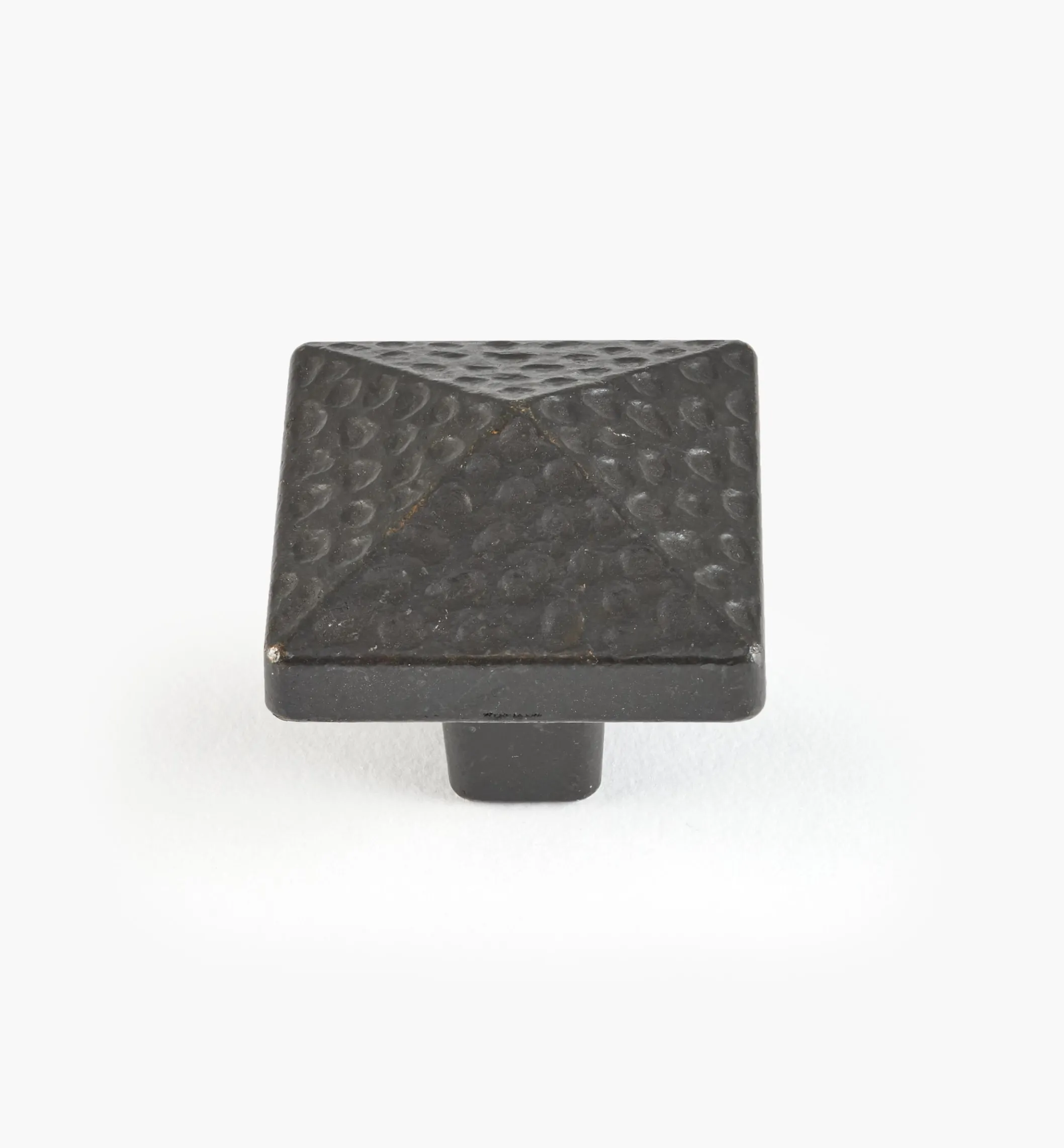 Die-Cast "Forged" Square Knobs