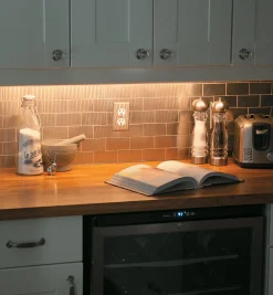 Diffusers For LED Tape Lighting Corner-Mount Channels