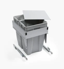 Door-Mount Dual Waste Bin