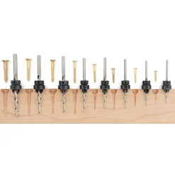 Drill Bit/Countersink/ Counterdrill Sets