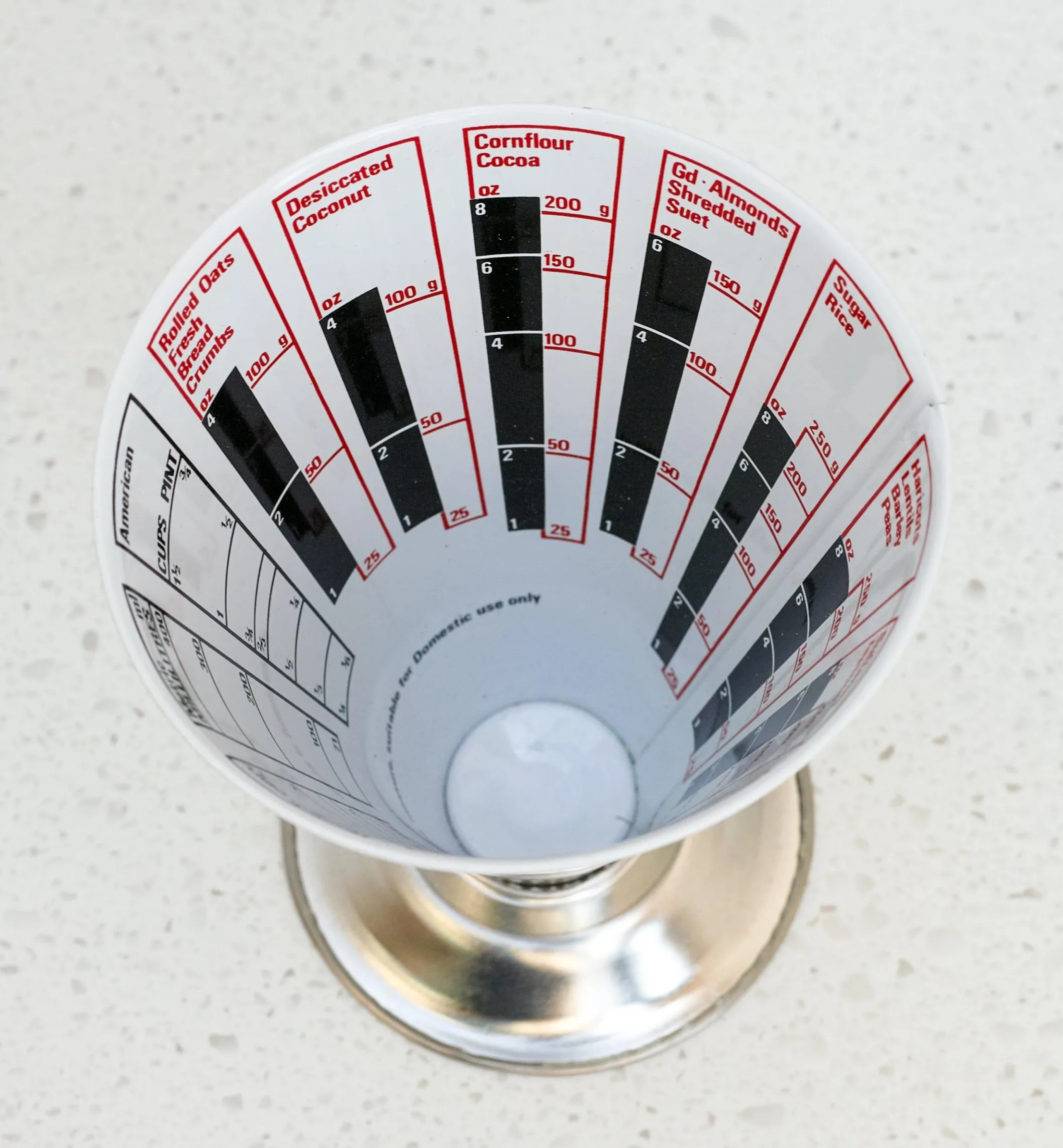 Dry-Weight Measuring Cup