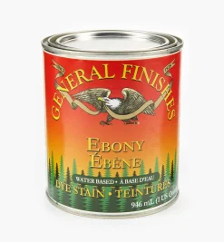 Ebony General Water-Based Dye Stain